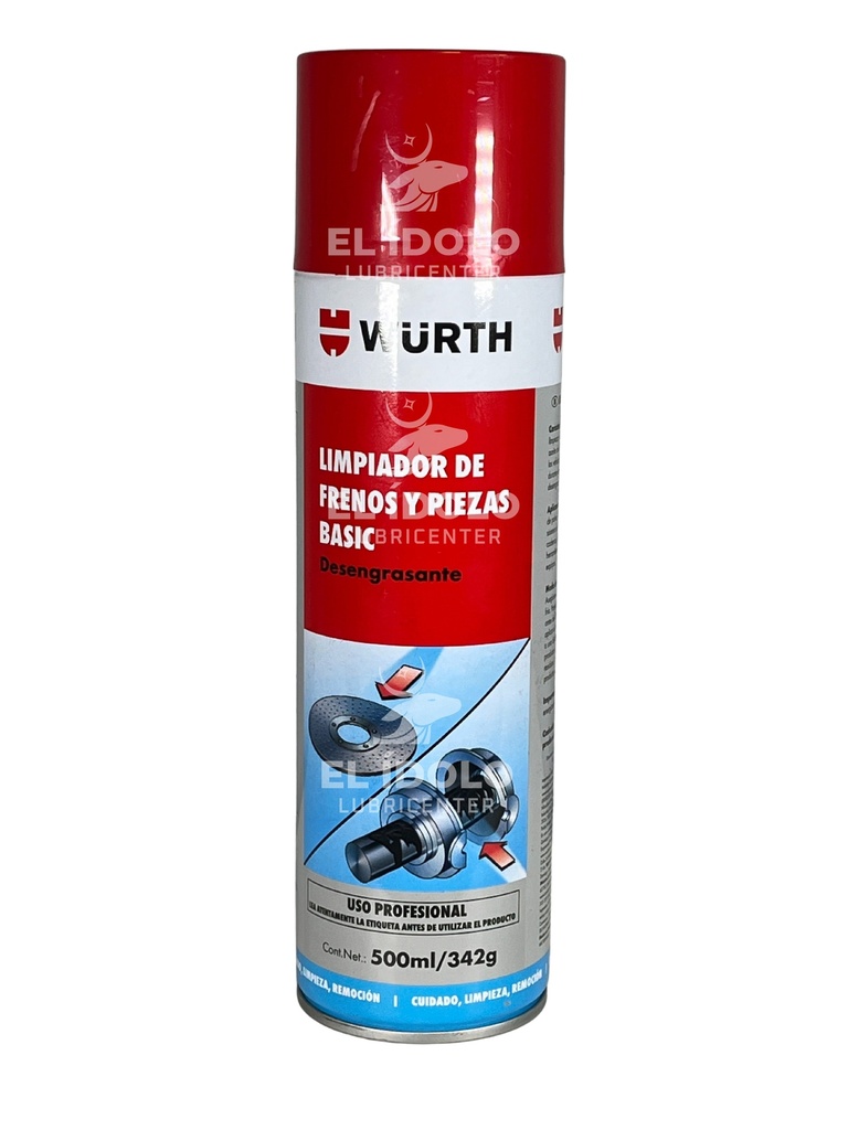 LIMPIADOR DE FRENOS Y PIEZAS BASIC 500 ml