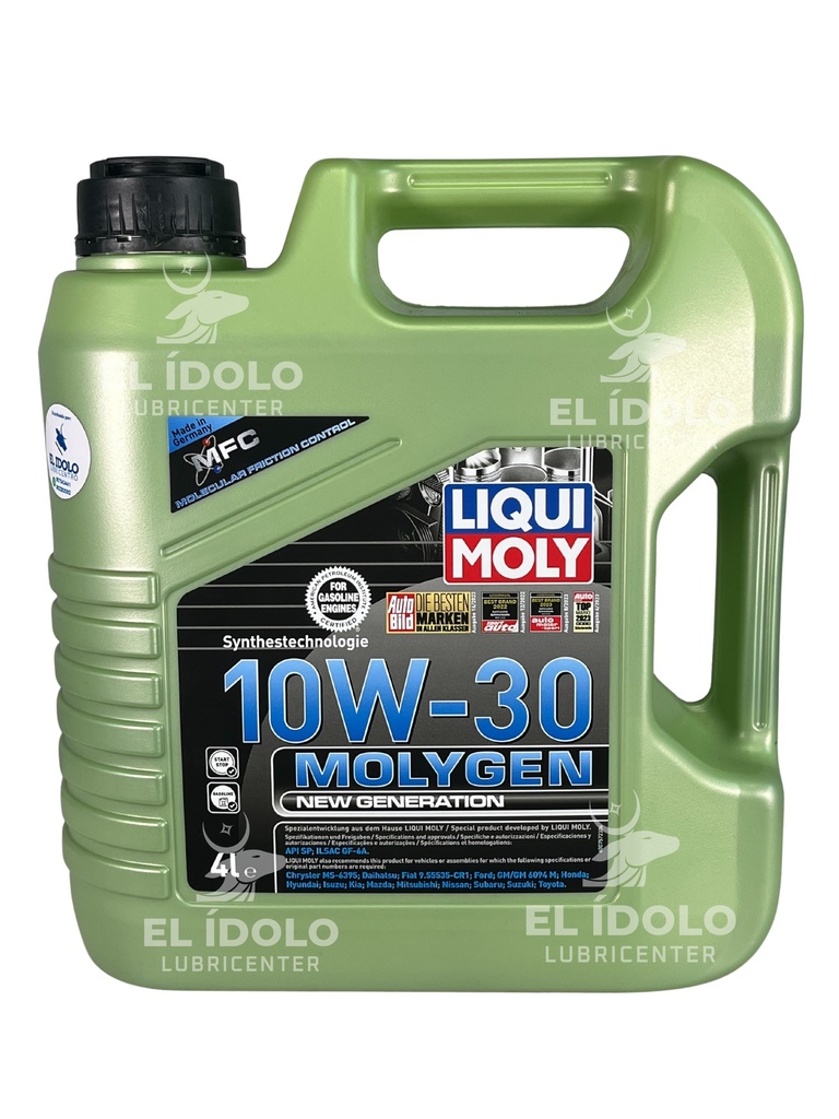 MOLYGEN 10W30 4 L