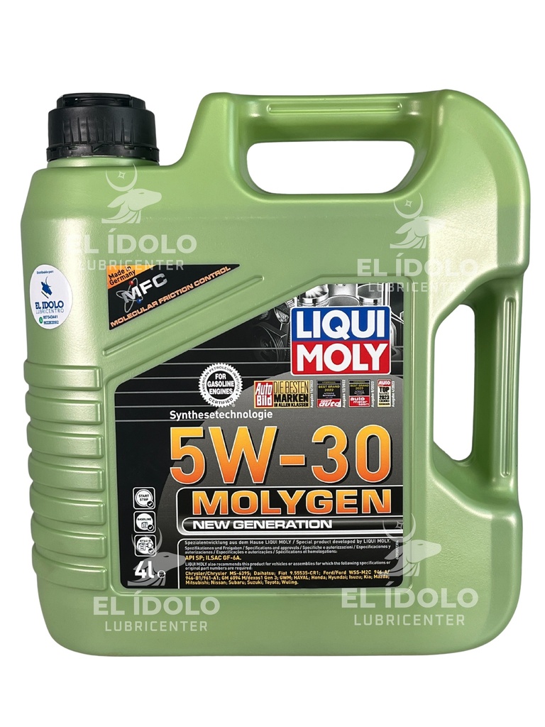 MOLYGEN 5W30 4 L