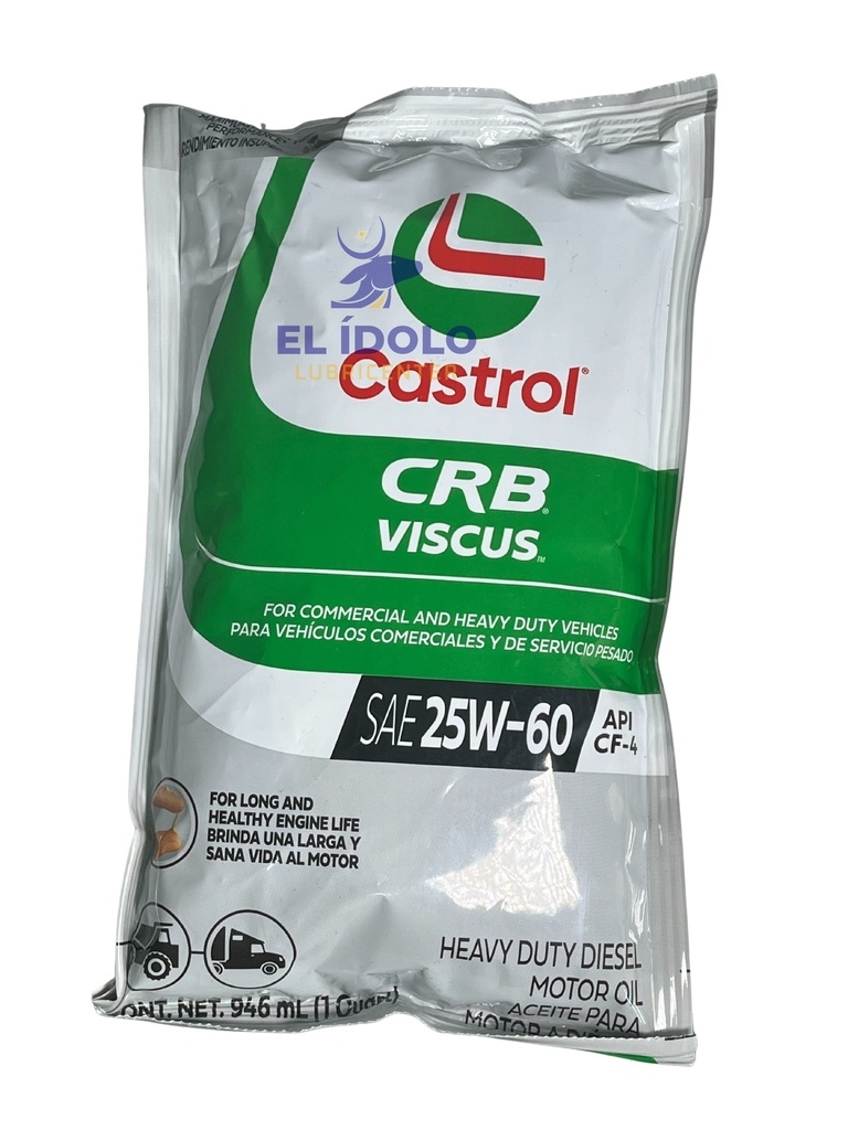 CRB VISCUS SAE 25W60 DIESEL Bolsa 946 ml