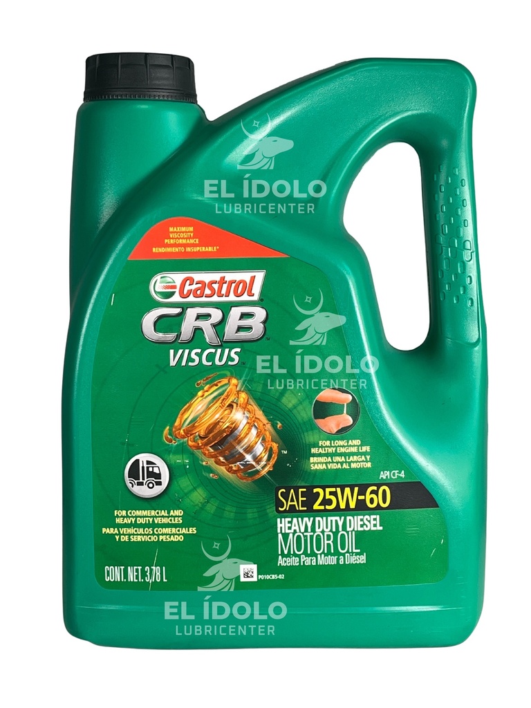 SAE 25W60 HEAVY DUTY DIESEL 3.78 L