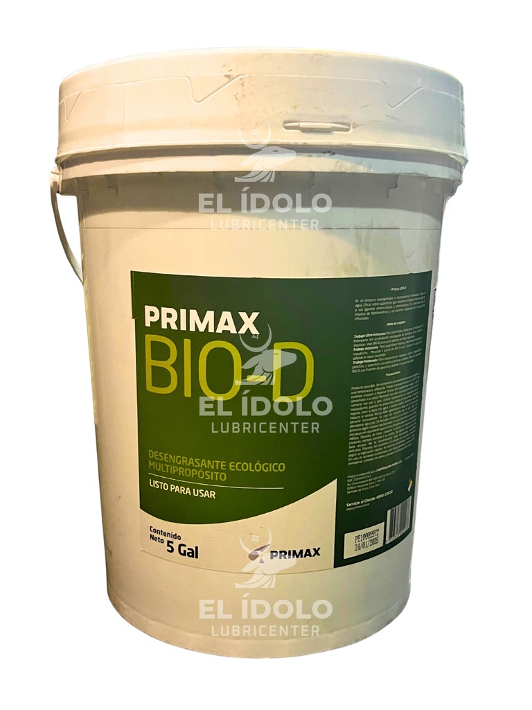 DESENGRASANTE BIO D EXTRA BALDE 18.9 L 