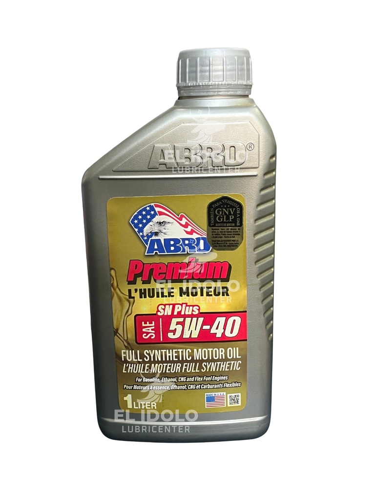 PREMIUM PLUS FULL SYNTHETIC SAE 5W40 1 L