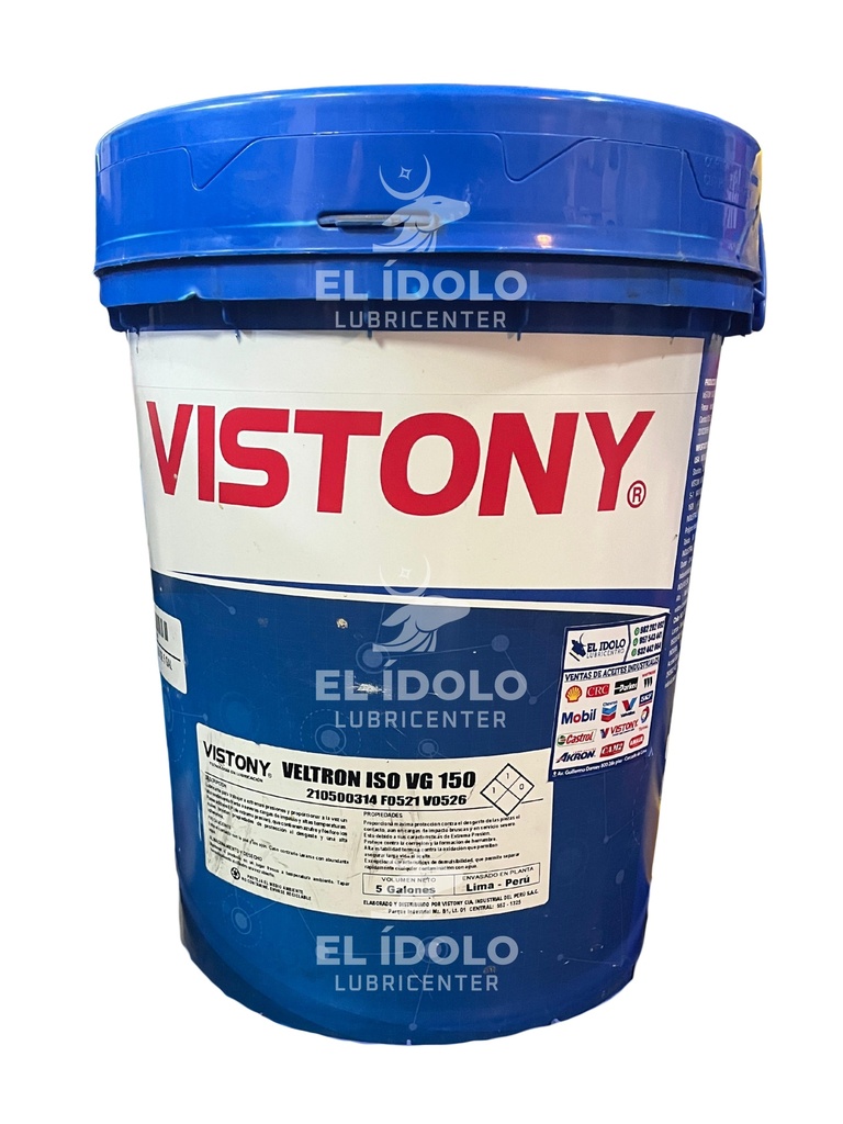 VELTRON ISO VG 150 BALDE 18.9 L 