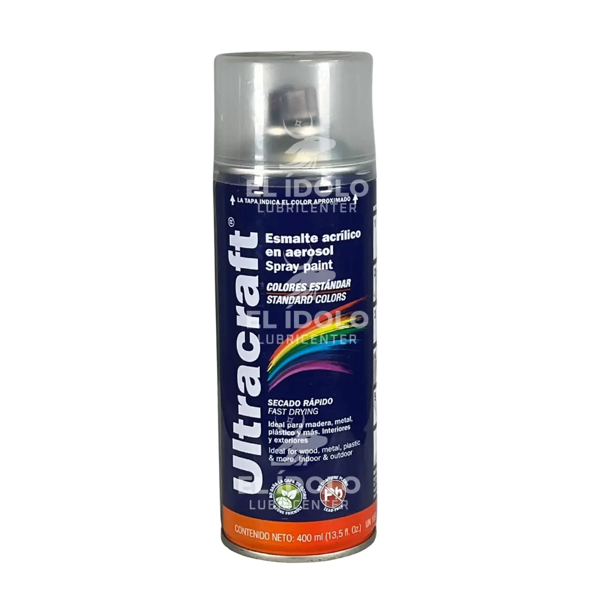 ULTRACRAFT PINTURA ACRILICA SPRAY TRANSPARENTE