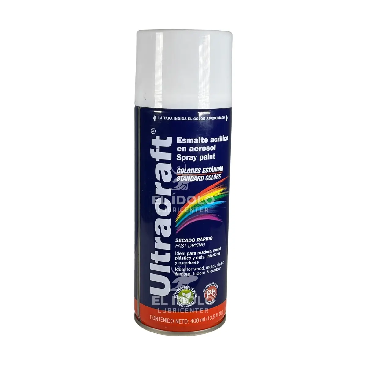 ULTRACRAFT PINTURA ACRILICA BLANCO BRILLANTE