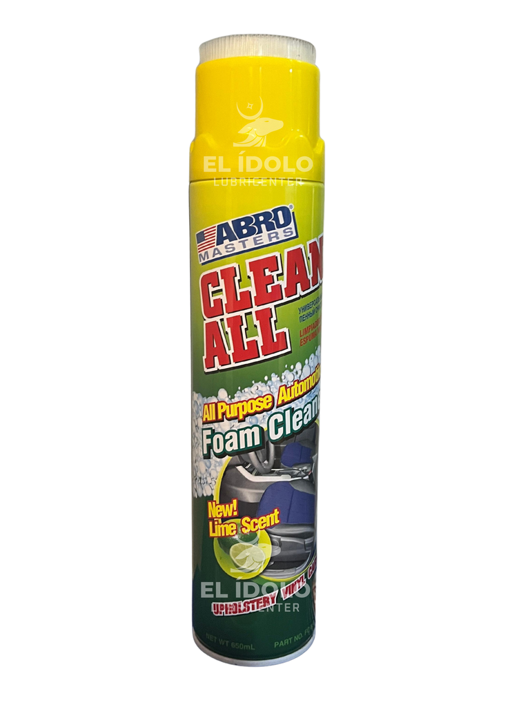 ABRO CLEAN ALL (ESPUMA LIMPIATODO) 650 ML