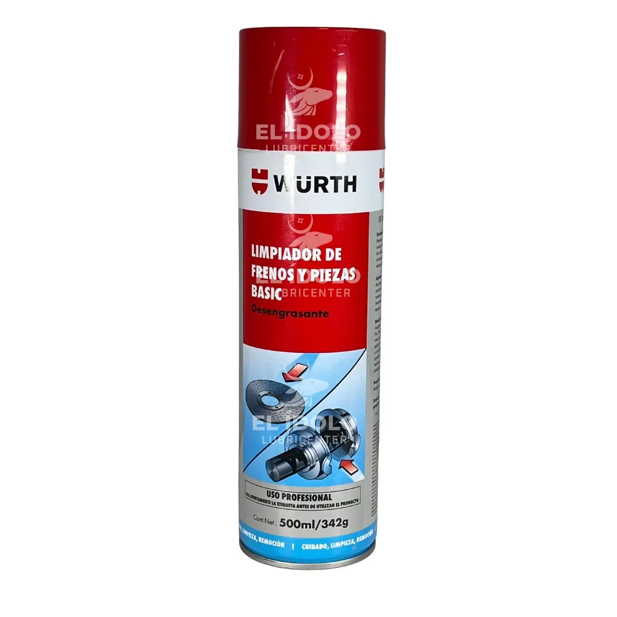WURTH DE FRENOS Y PIEZAS BASIC 500 ML