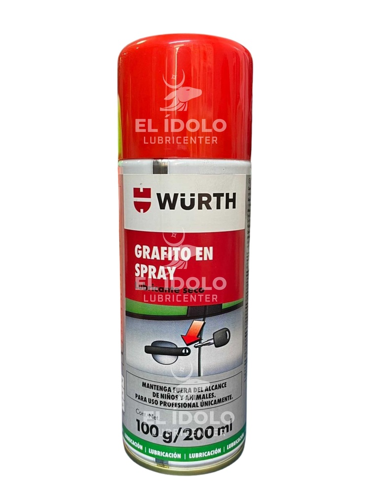 WURTH GRAFITO EN SPRAY (LUBRICANTE SECO)