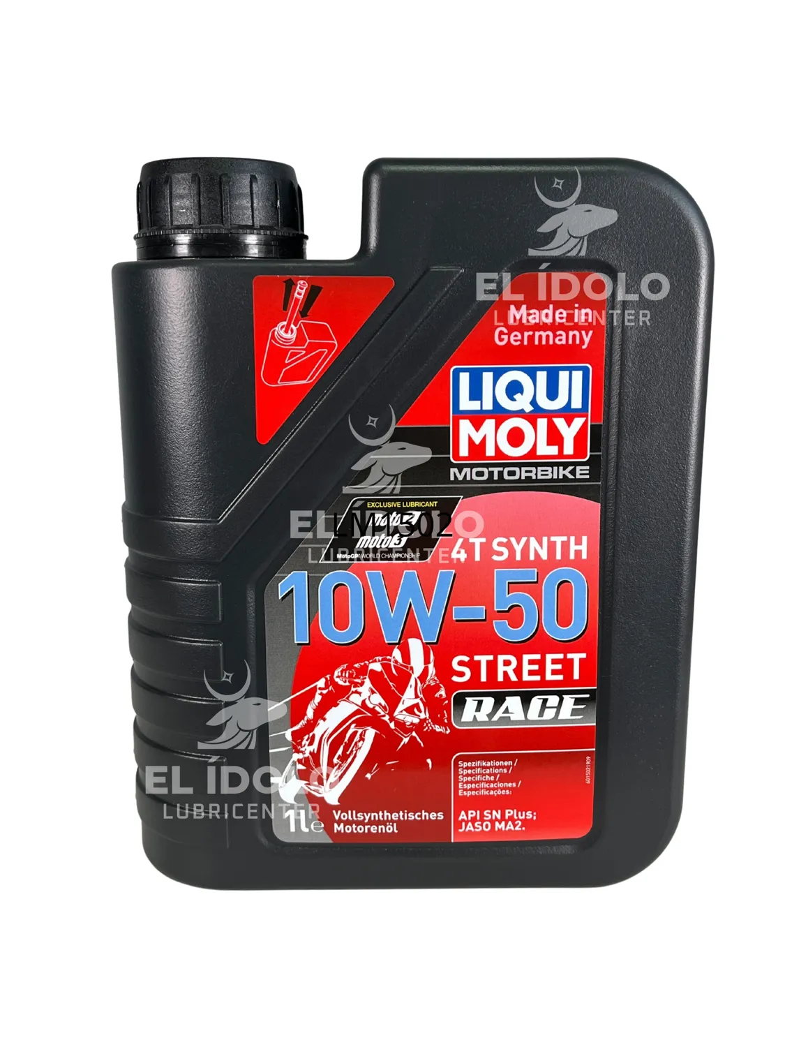 LIQUIMOLY ACEITE MOTOCICLETA 4T SYNTH 10W50 STREET RACE