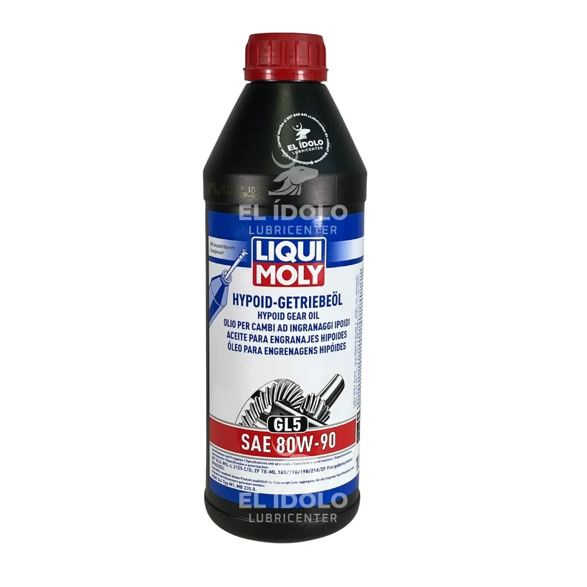 LIQUI MOLY HYPOID GETRIEBEÖL SAE 80W90 1L
