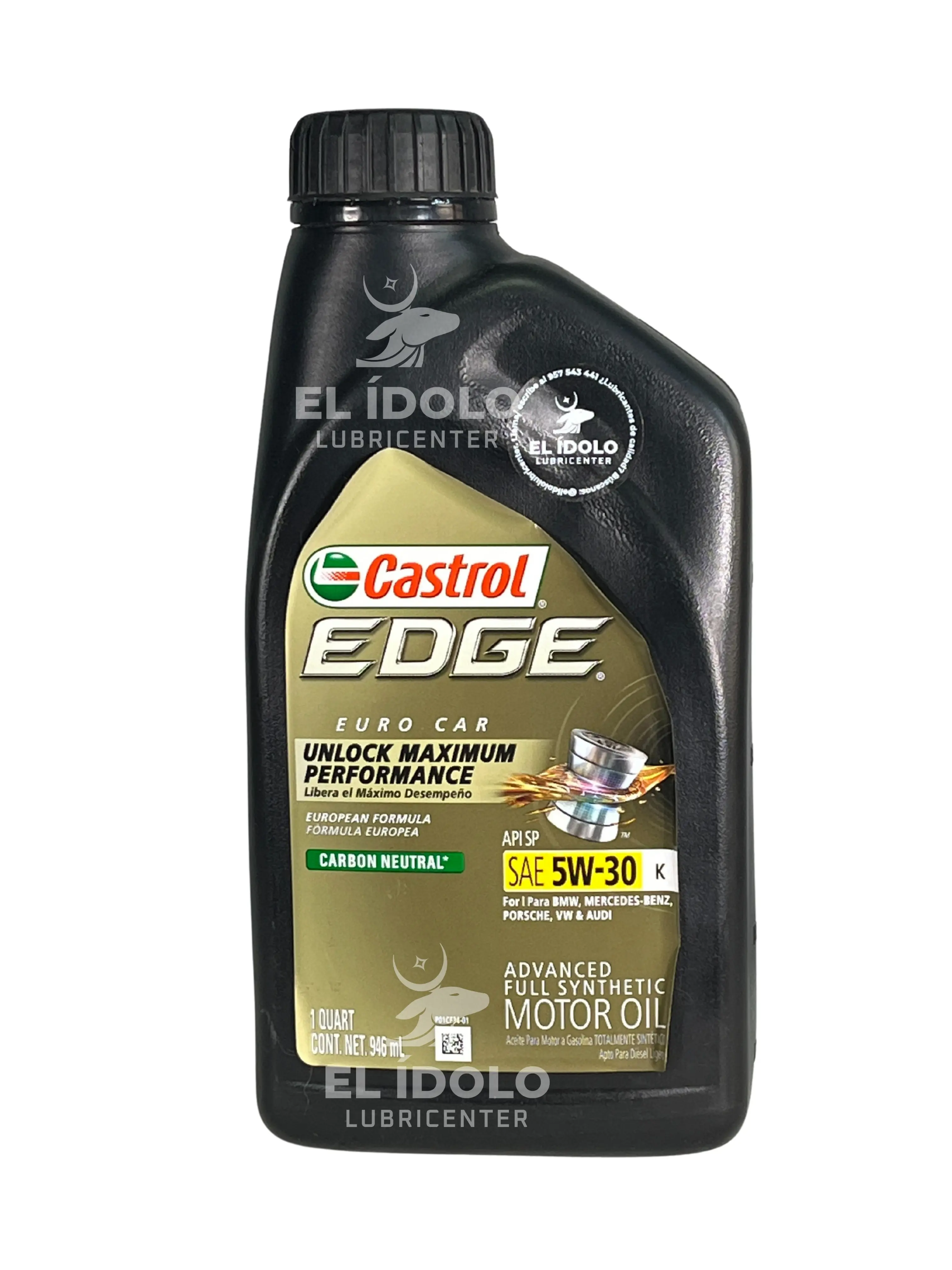 CASTROL EDGE API SP SAE 5W30 K 946 ML