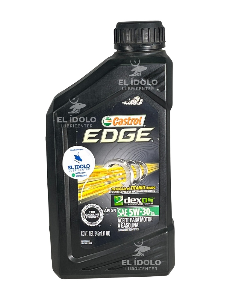 CASTROL EDGE API SN SAE 5W30 os