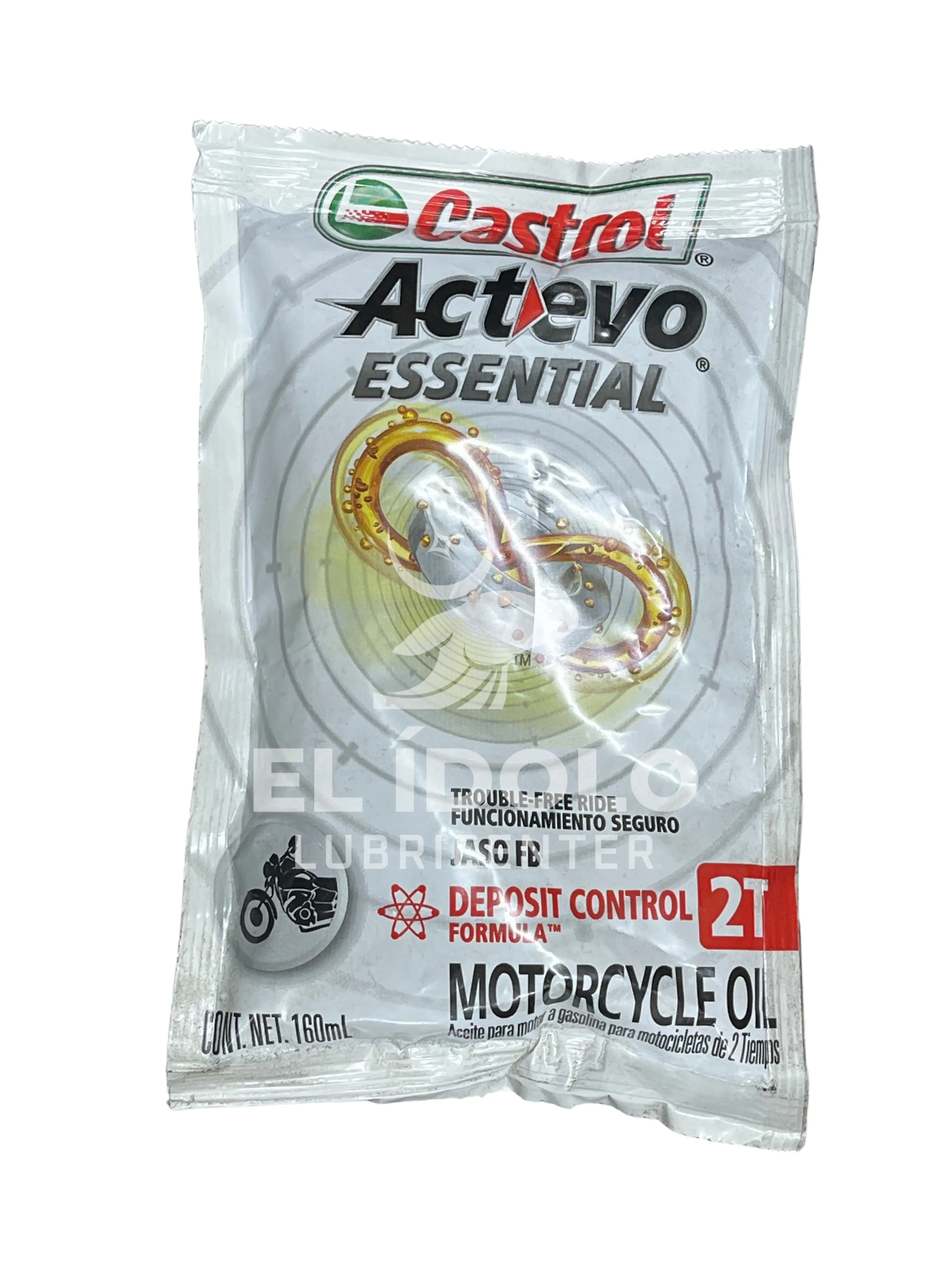 CASTROL ACEITE MOTOCICLETA ACTEVO ESSENCIAL 2T 100 ML