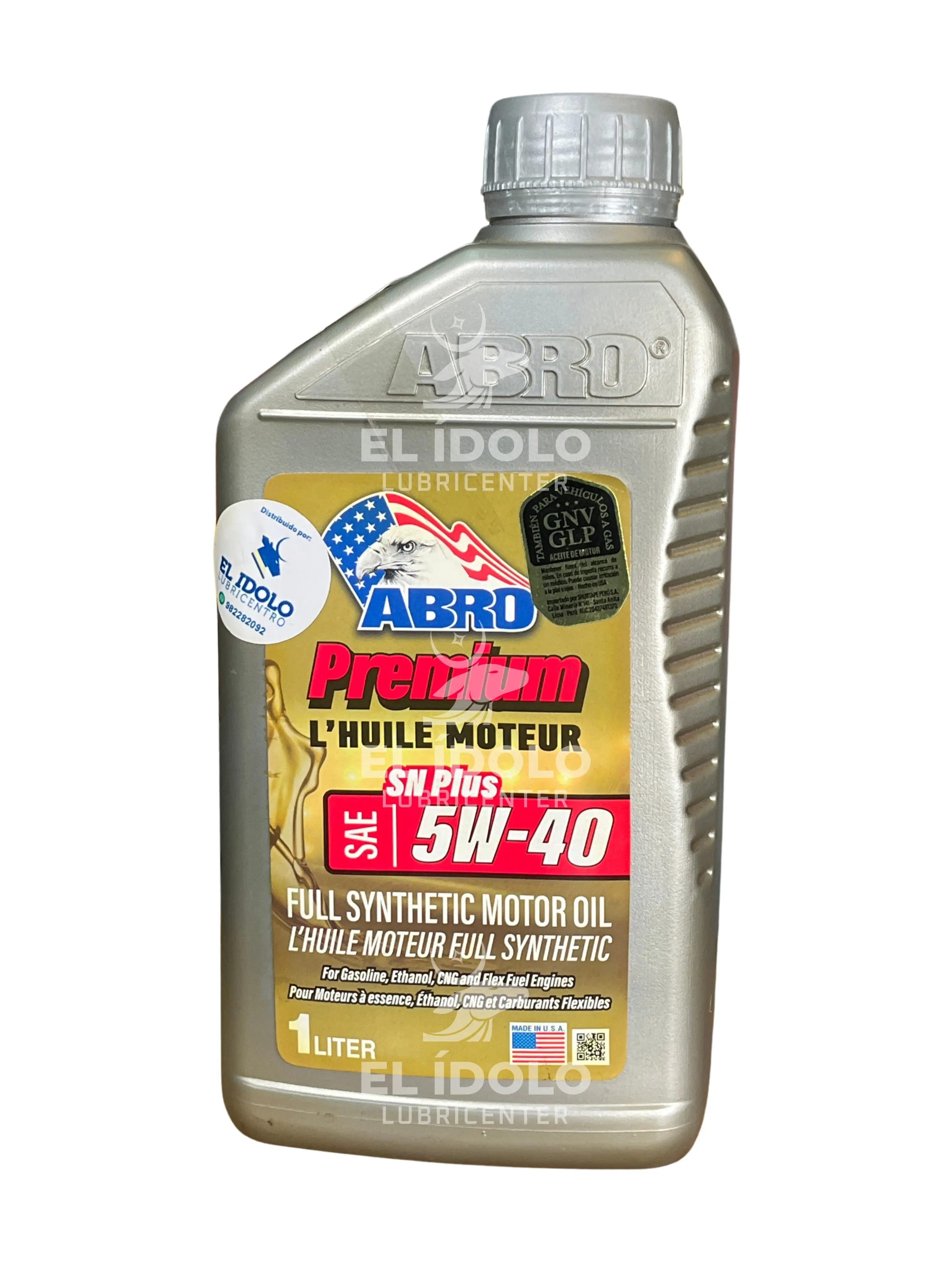 ABRO PREMIUM PLUS FULL SYNTHETIC SAE 5W40 1L