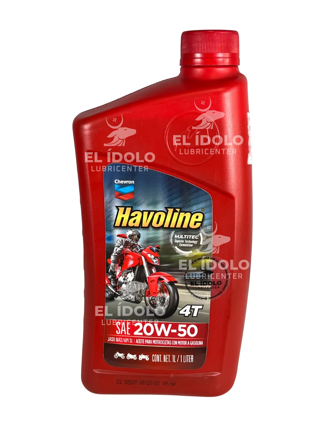 CHEVRON HAVOLINE 4T SAE 20W50 1L