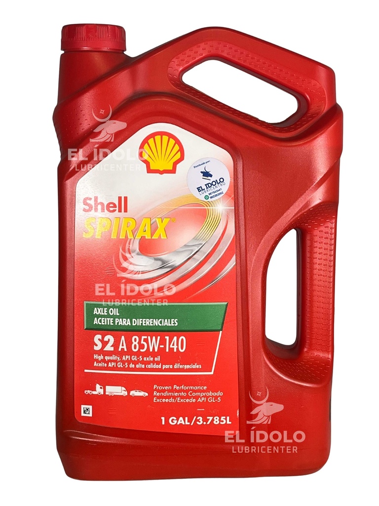 SHELL SPIRAX S2 A 85W140 GALON