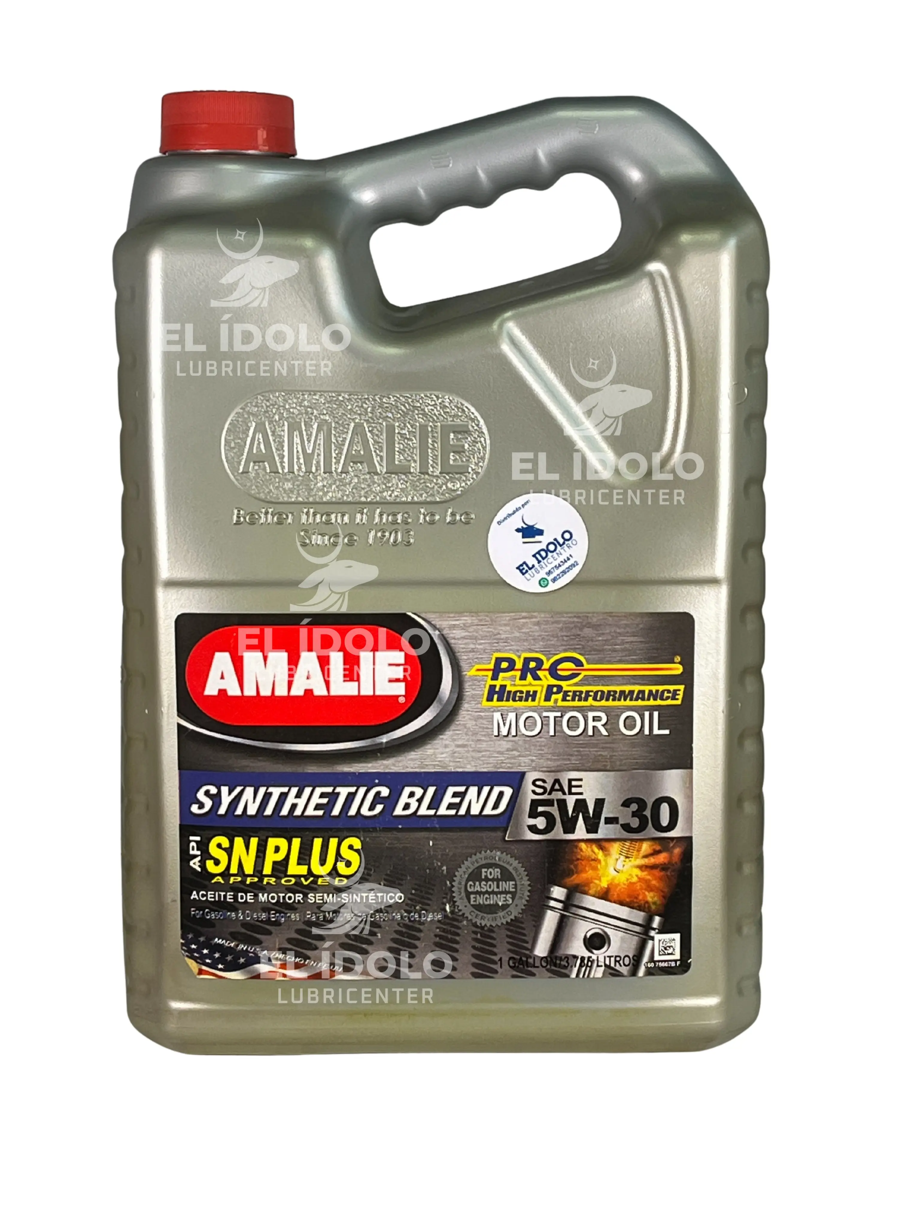 AMALIE SYNTHETIC BLEND SN PLUS APPROVED 5W30