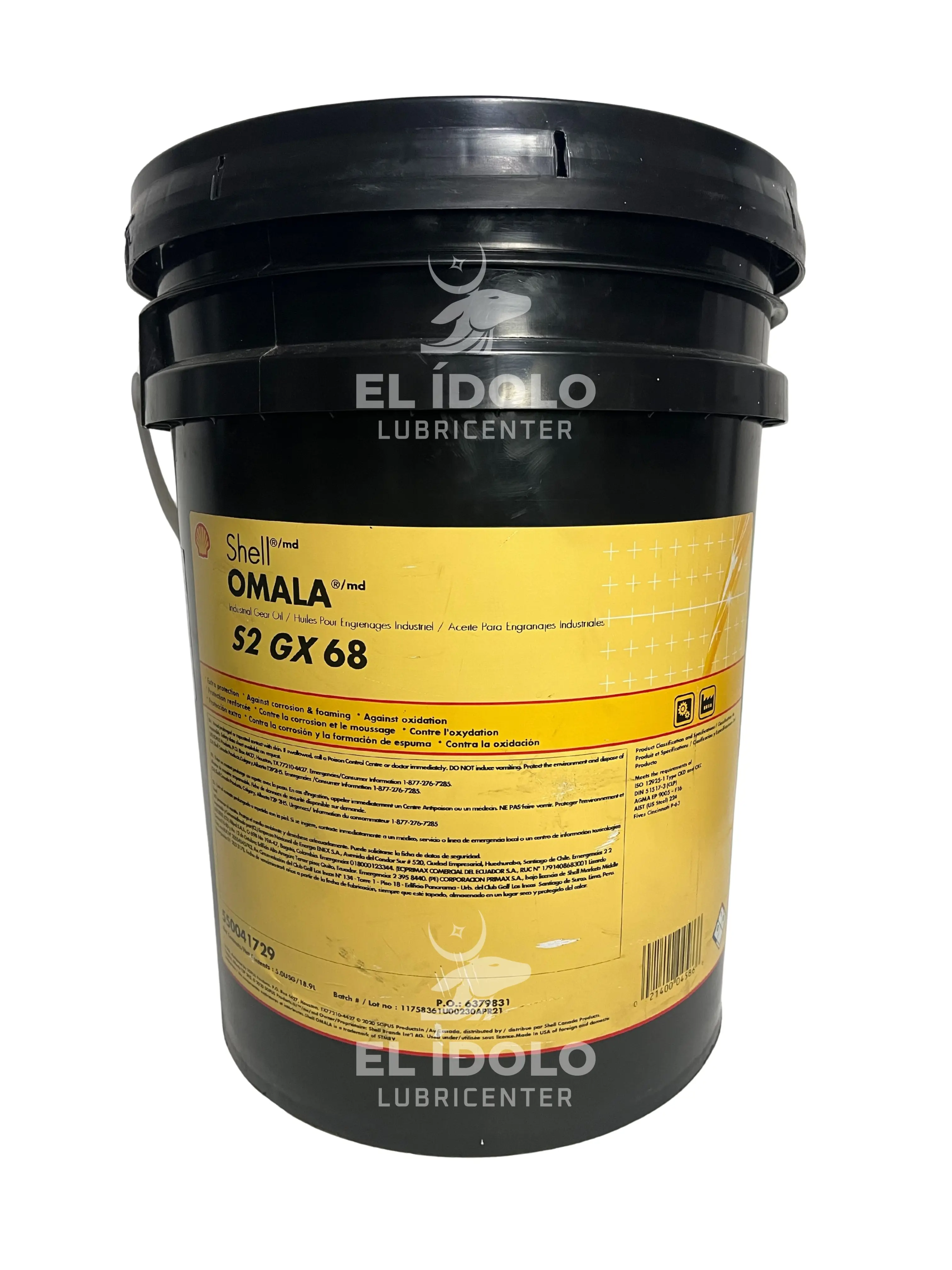 SHELL OMALA S2 GX 68 BALDE