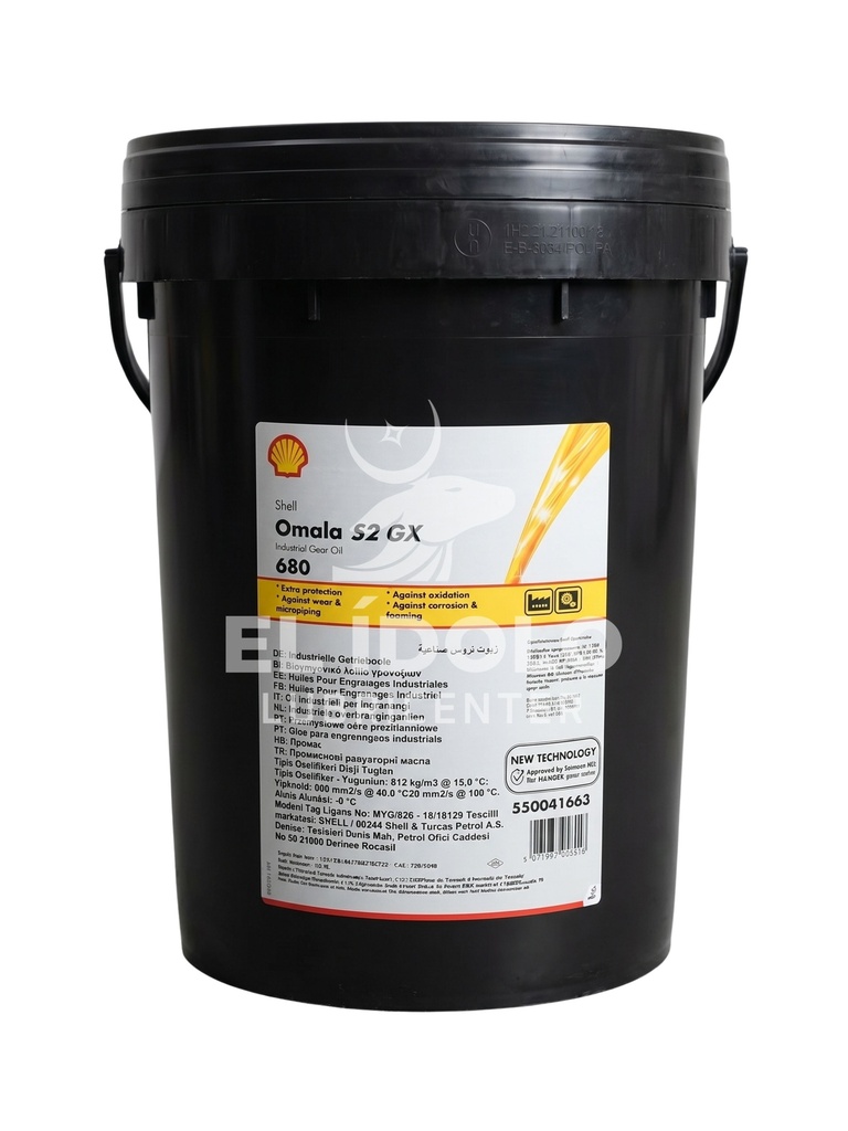SHELL OMALA S2 GX 680 20LT