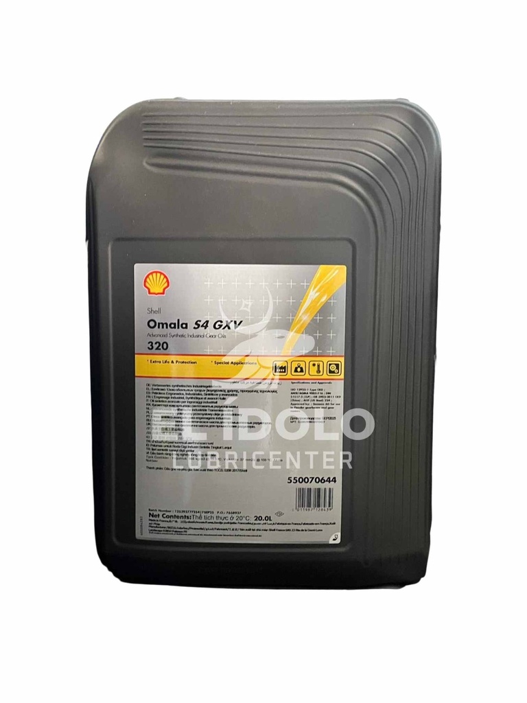 SHELL OMALA S4 GXV 320 20LT