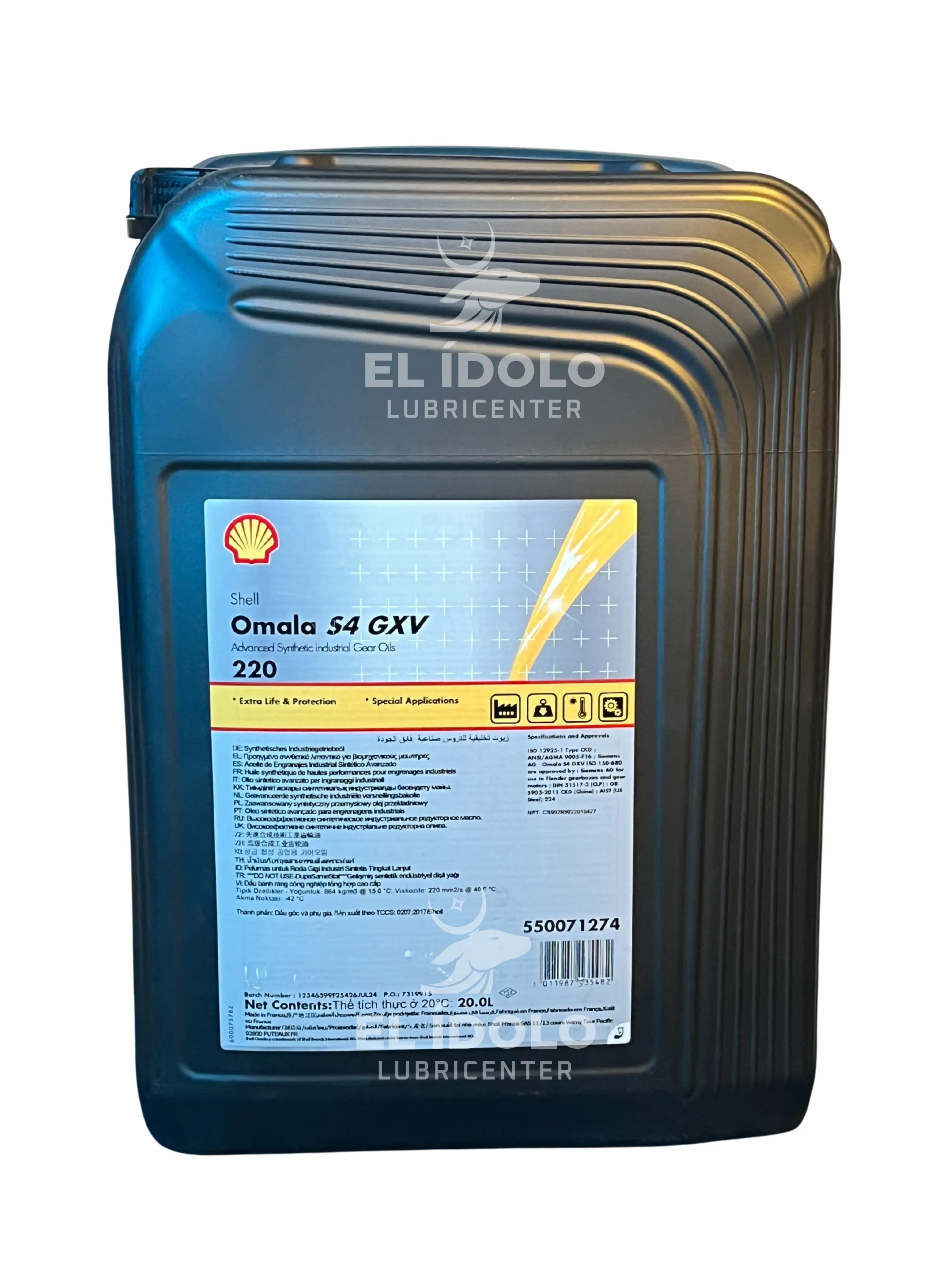 SHELL OMALA S4 GXV 320 20LT