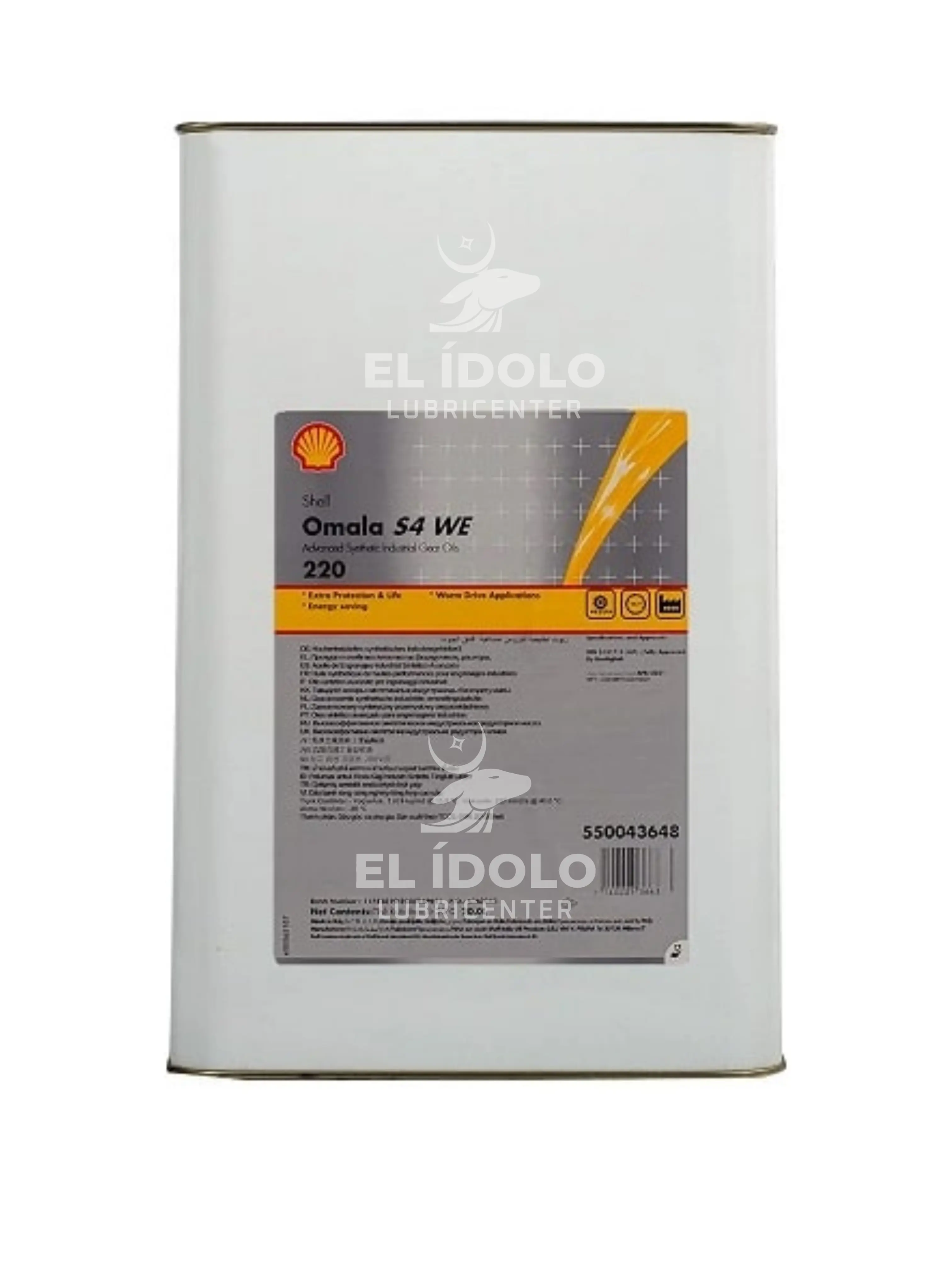 SHELL OMALA S4 WE 220 20LT