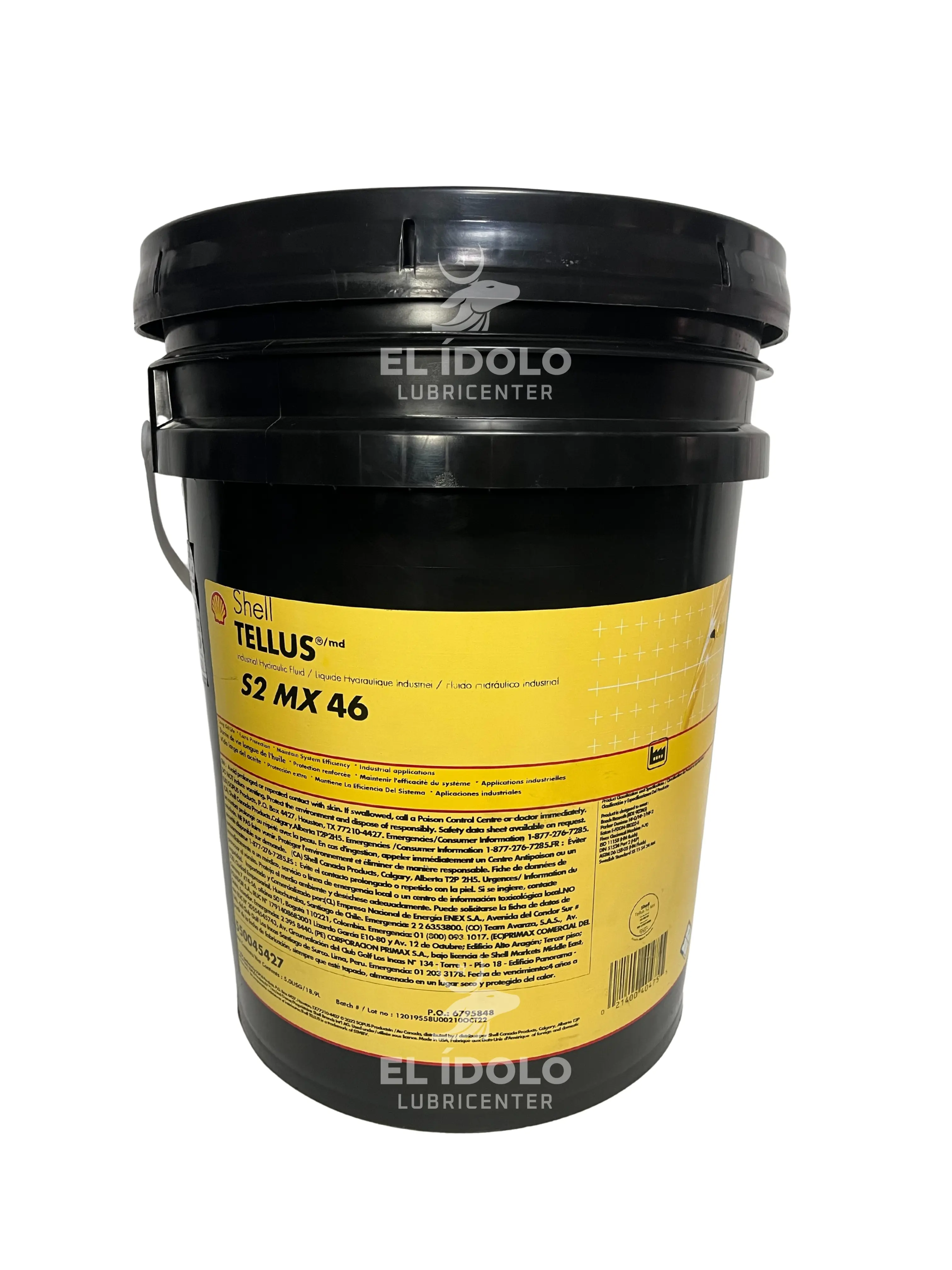 SHELL TELLUS S2 MX 46 BALDE