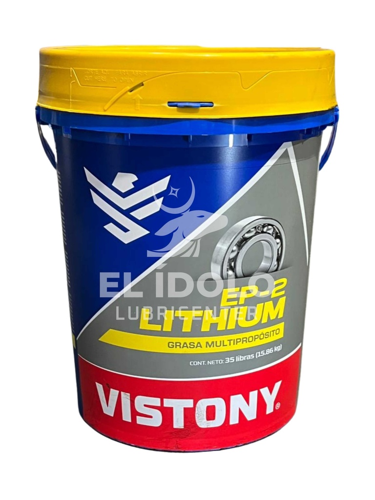 VISTONY EP-2 LITHIUM GRASA MULTIPROPOSITO AMARILLO BALDE