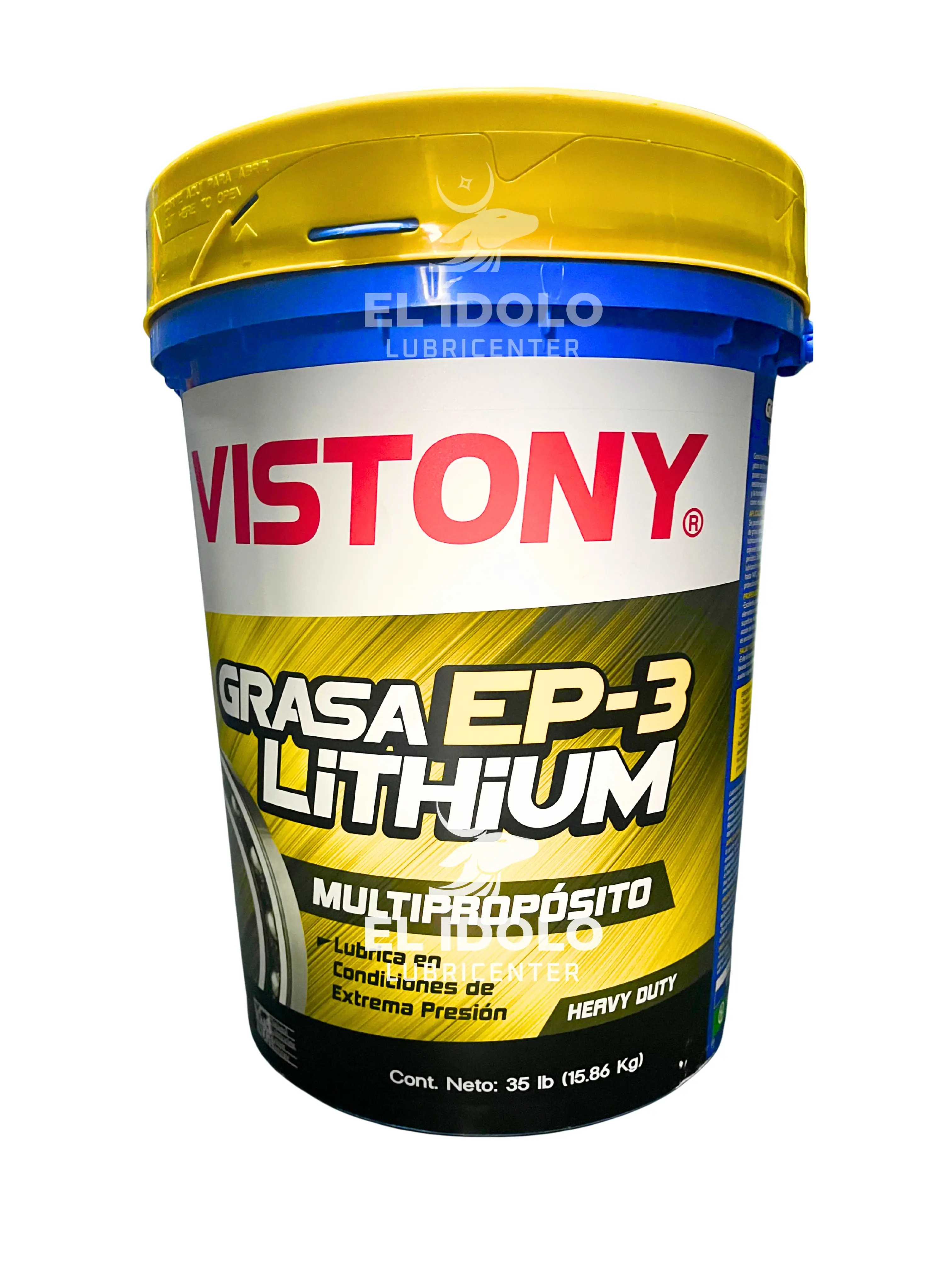 VISTONY EP-3 LITHIUM GRASA MULTIPROPOSITO AMARILLO BALDE