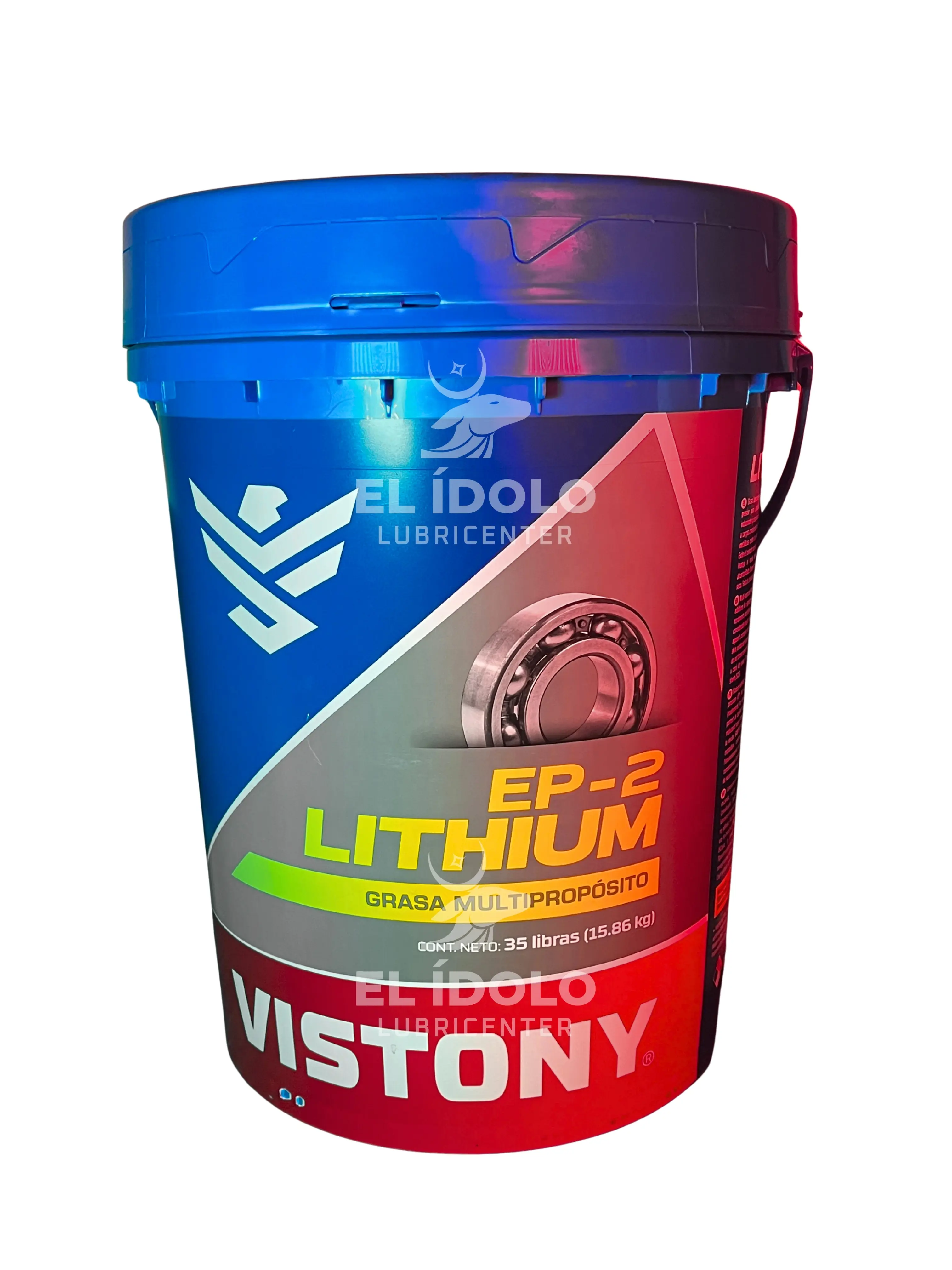 VISTONY EP-2 LITHIUM GRASA MULTIPROPOSITO AZUL BALDE