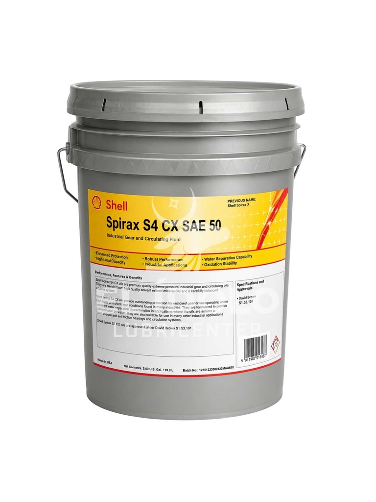 SHELL SPIRAX S4 CX 50 BALDE