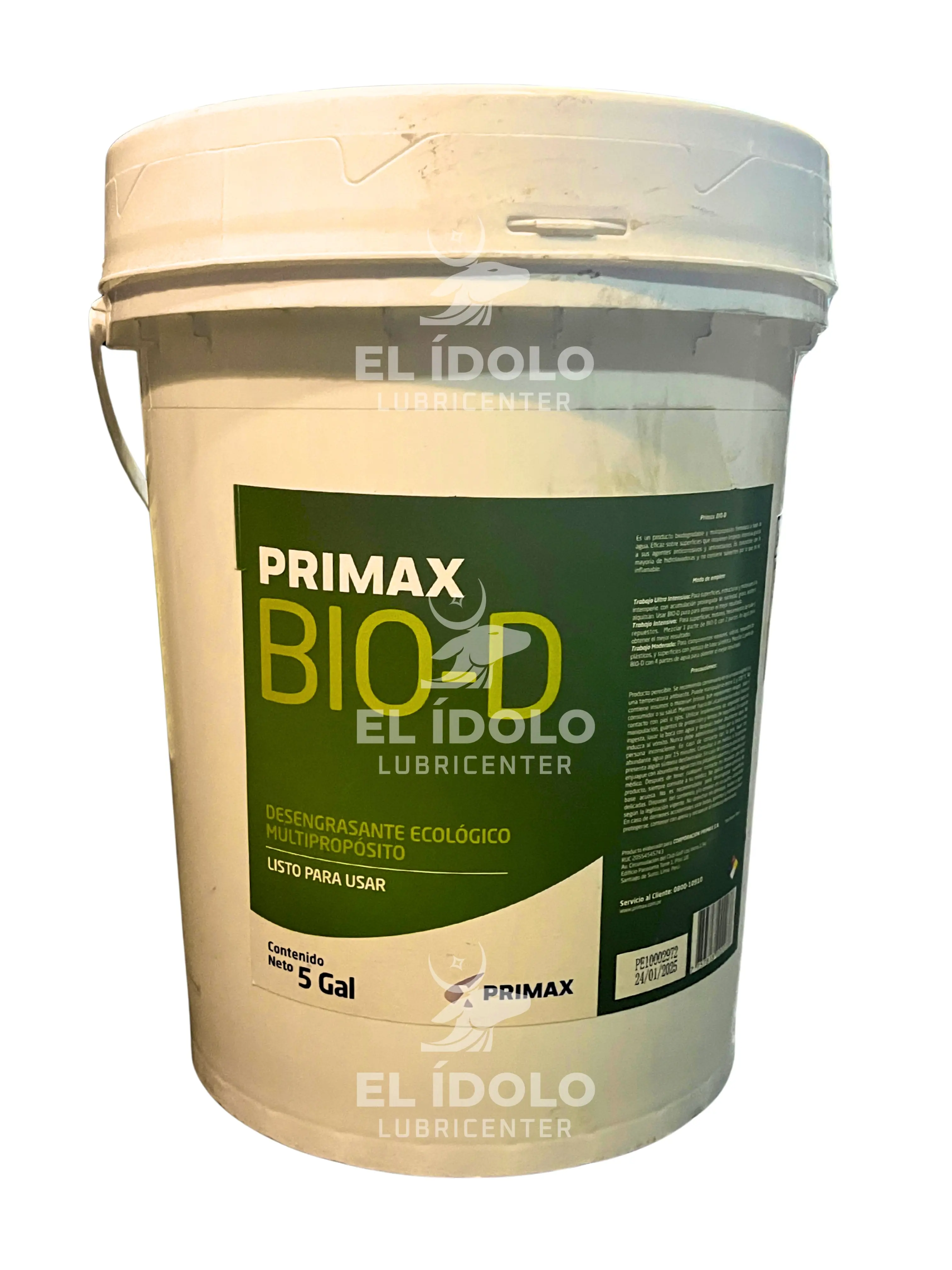 PRIMAX DESENGRASANTE BIO D EXTRA BALDE