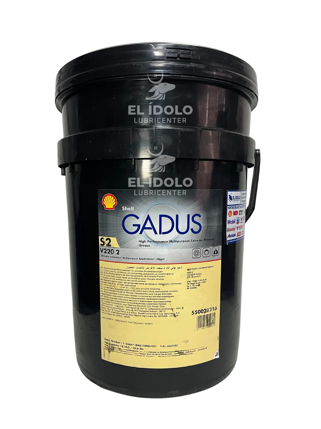 SHELL GADUS S2 V 220 2 BALDE 18KG