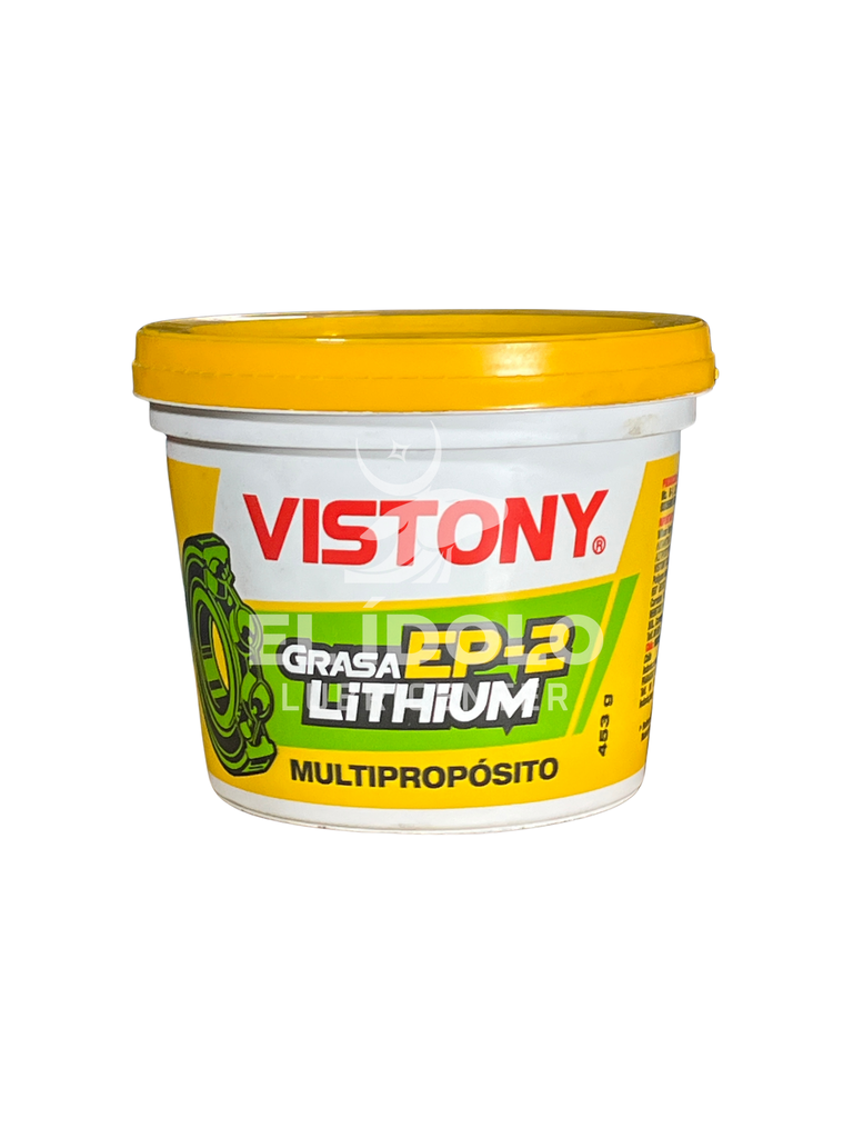 VISTONY GRASA AMARILLA EP-2 LITHIUM MULTIPROPOSITO 453 GR