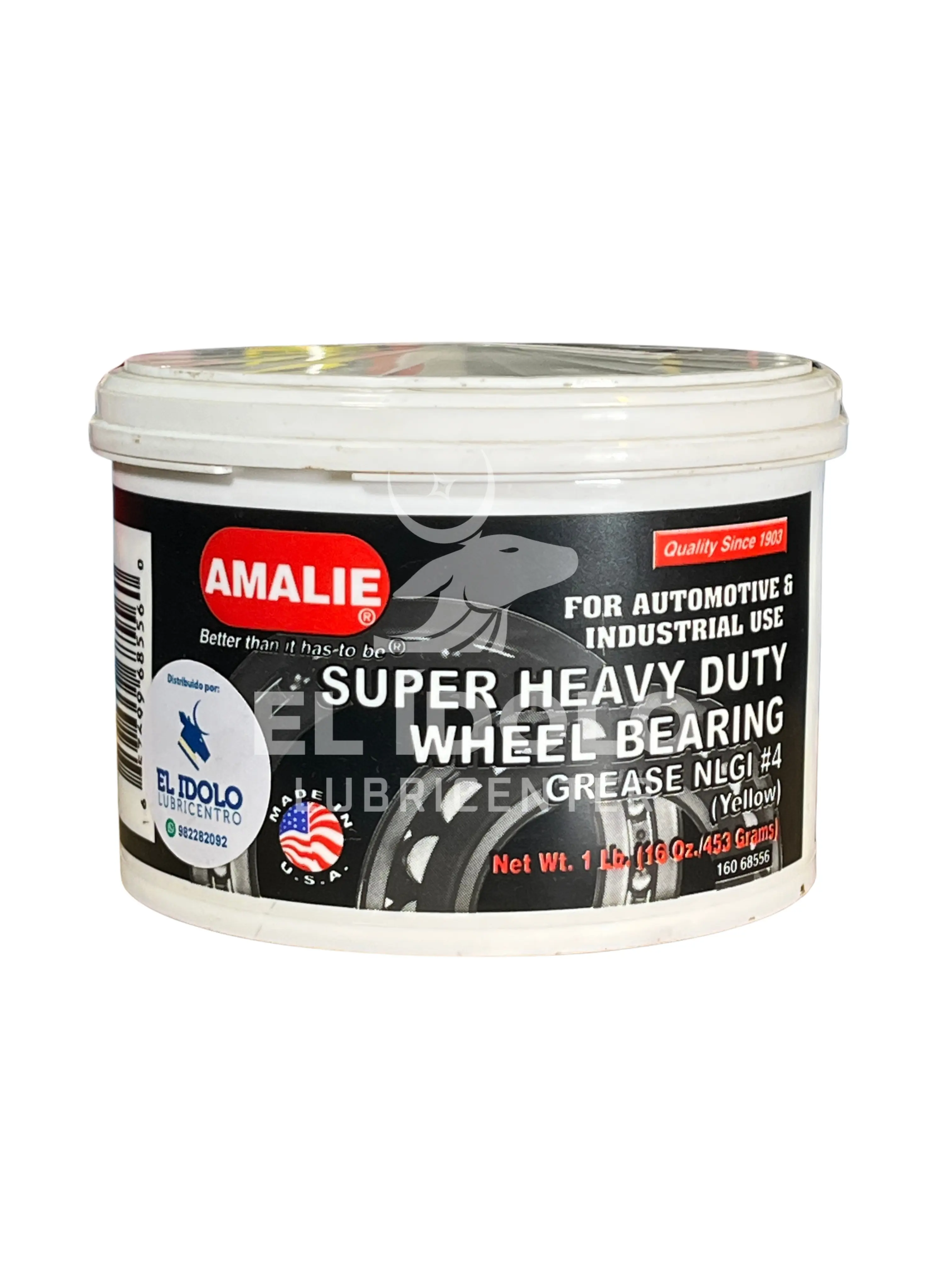 AMALIE SUPER HEAVY DUTY GRASA NEGRA DE NGLI #4