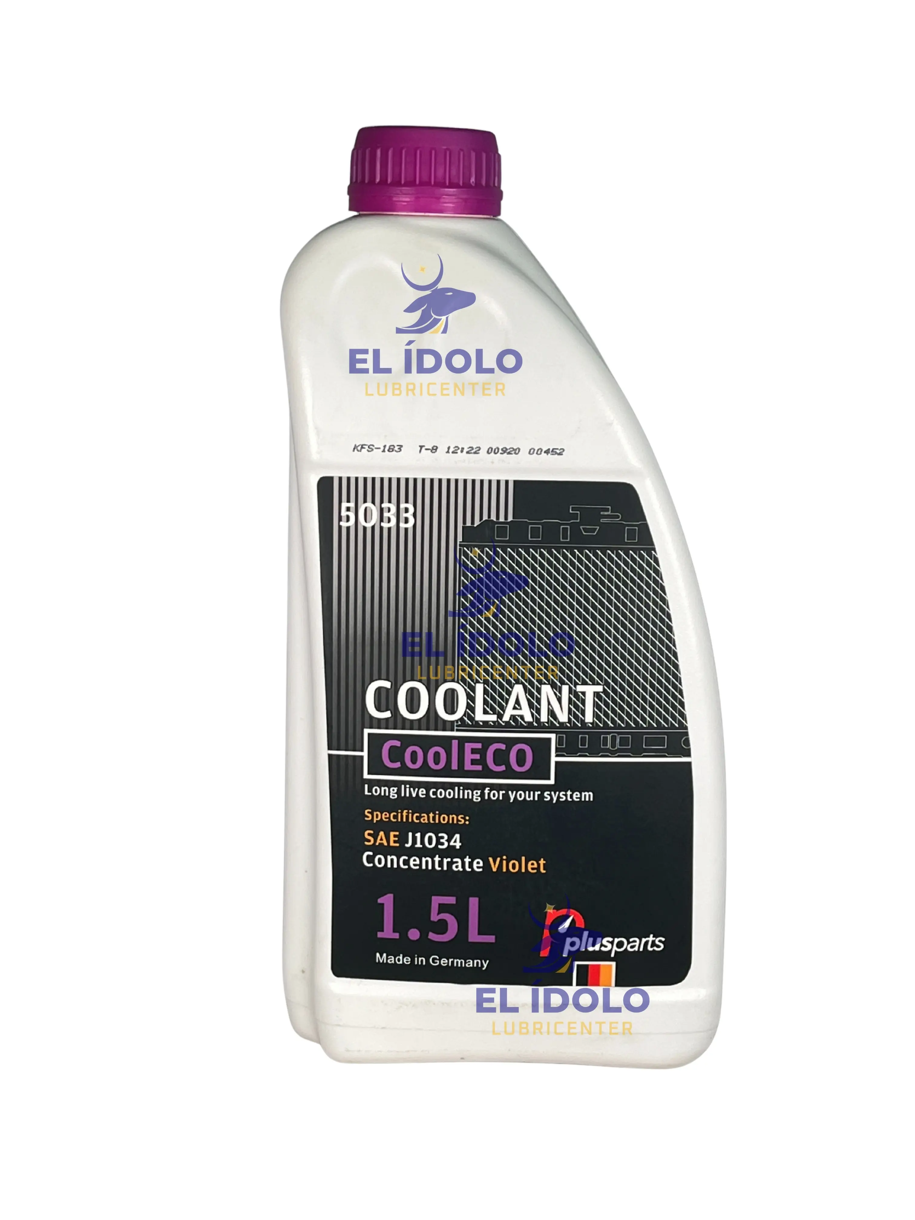 PLUSTPARTS COOLANT COOLECO SAE J1034 1.5 L