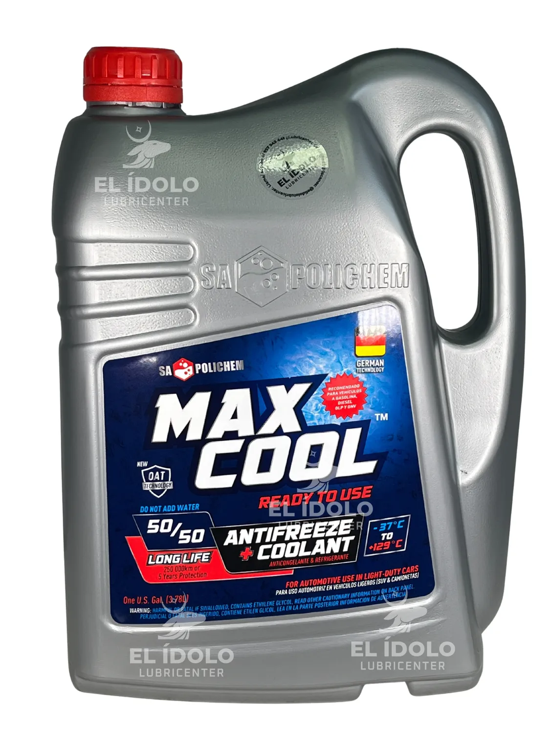 MAXCOOL REFRIGERANTE ROJO 50% GALON