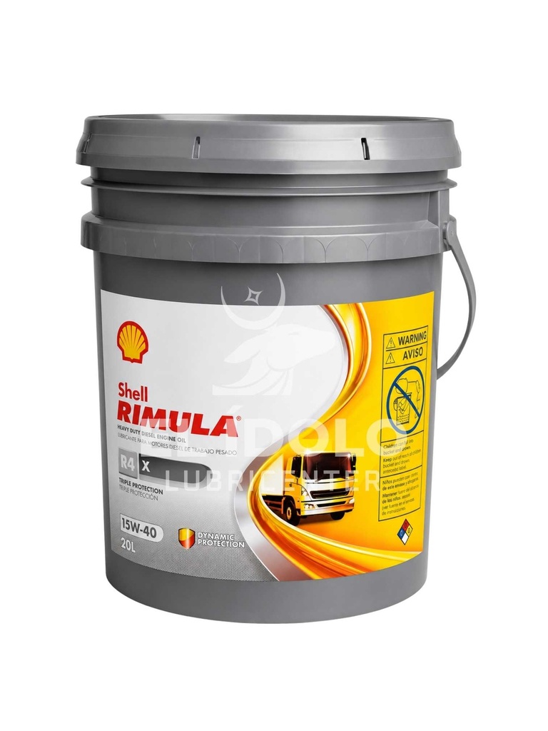 SHELL RIMULA 15W40 R4L CK4 BALDE