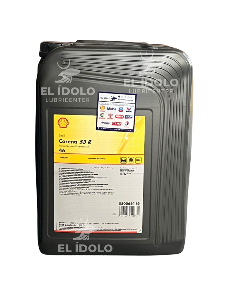 SHELL CORENA S3 R46 CIL