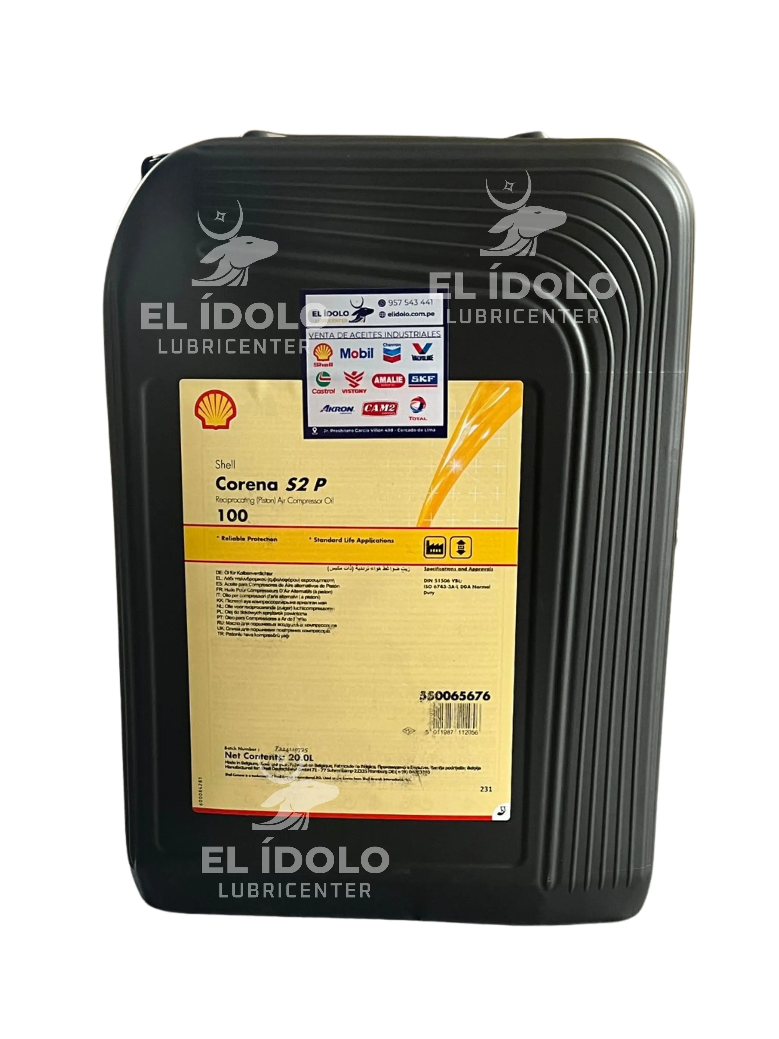 SHELL CORENA S2 P100 20LT