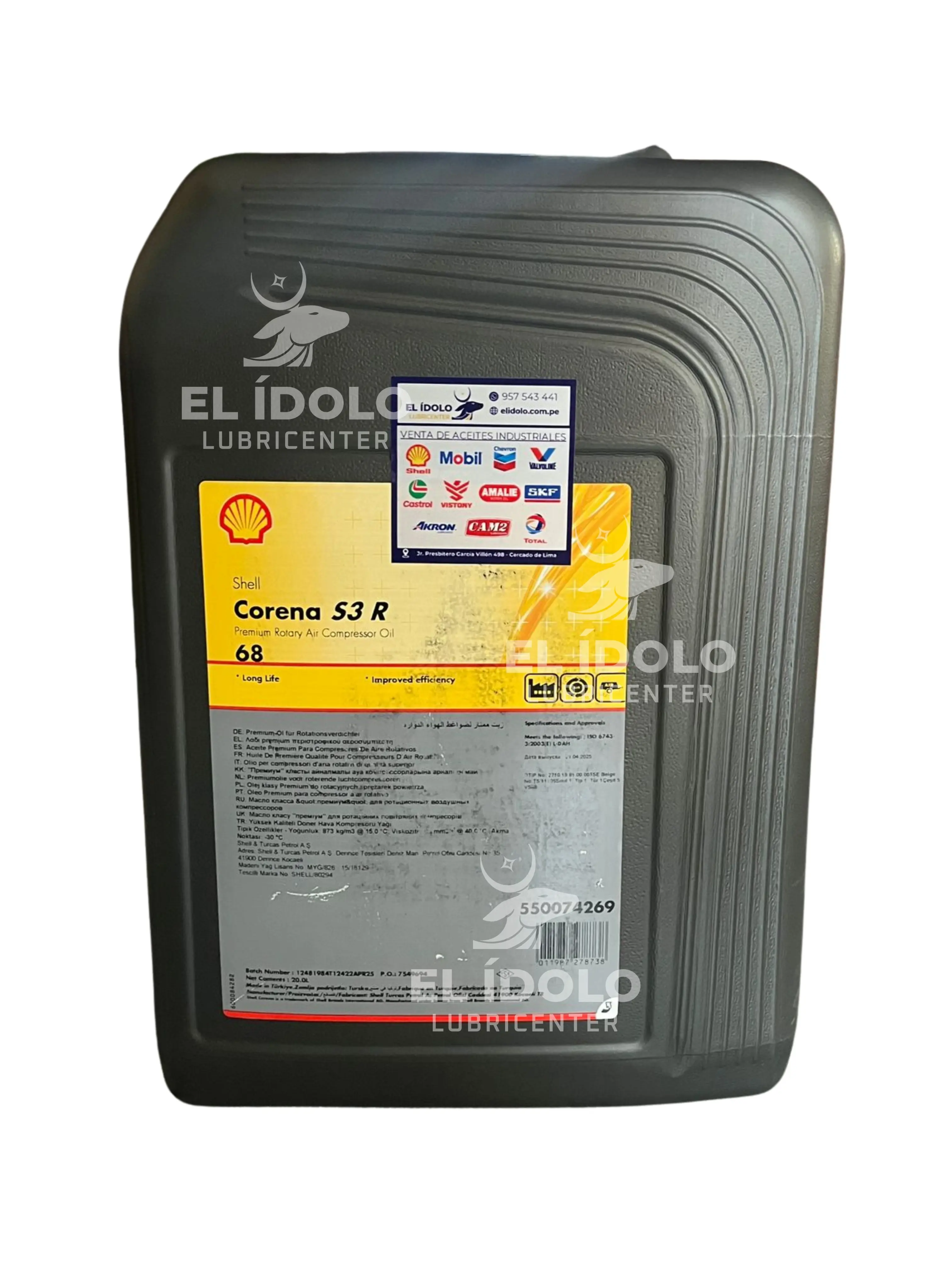 SHELL CORENA S4 R68 20LT