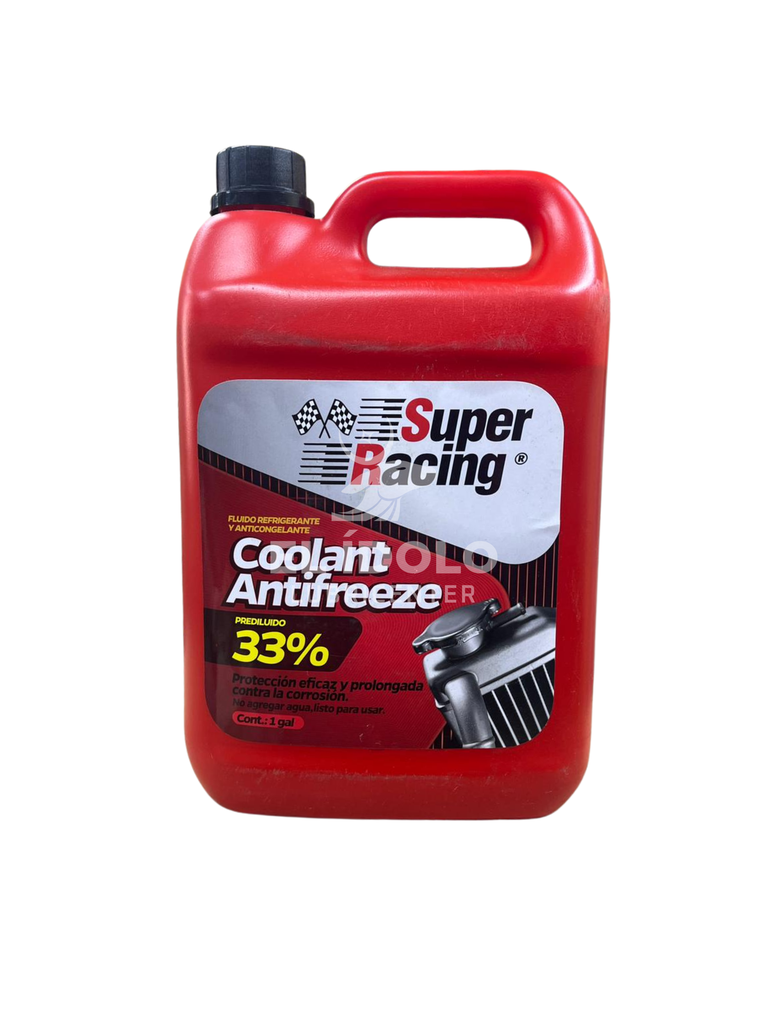 SUPER RACING REFRIGERANTE ROJO 33% GALON 