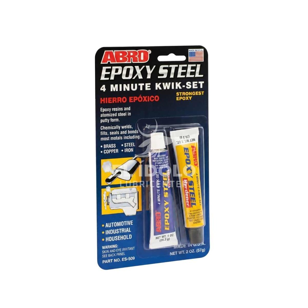 ABRO EPOXY STEEL 2OZ 