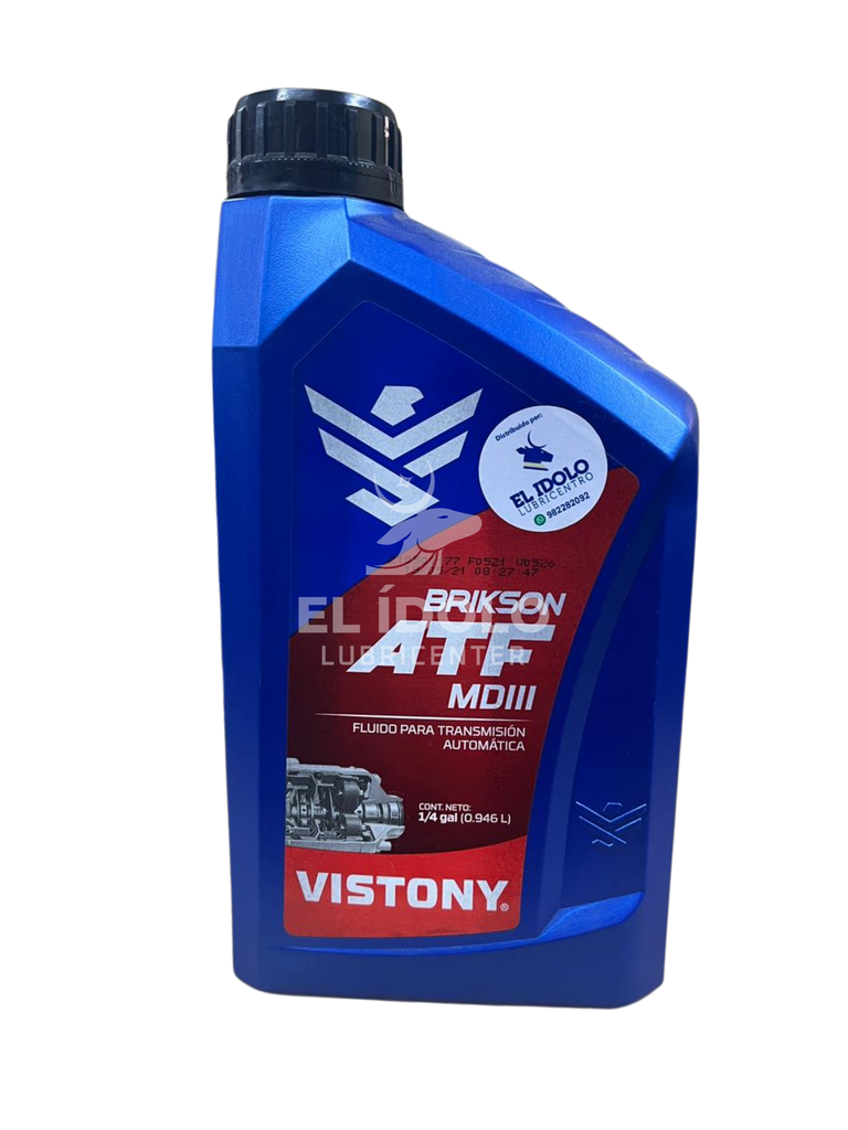VISTONY ATF TRANSMISIÓN AUTOMATICA BRIKSON MDIII 946ML