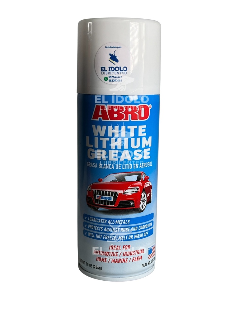 WHITE LITHIUM GREASE (GRASA BLANCA) 284 g