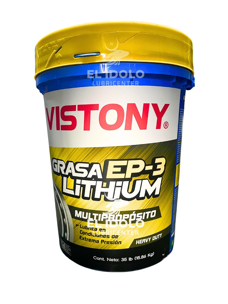 EP-3 LITHIUM GRASA MULTIPROPOSITO AMARILLO BALDE 35 LB