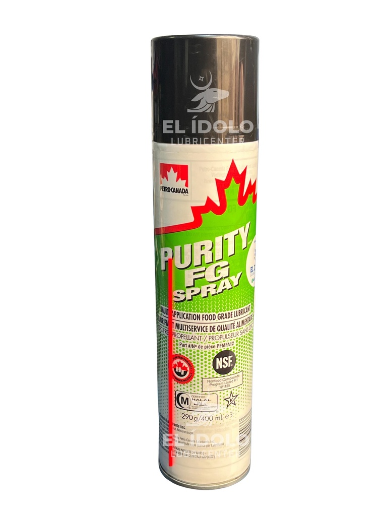 PURITY FG SPRAY LUBRICANTE (GRADO ALIMENTARIO) 290 g