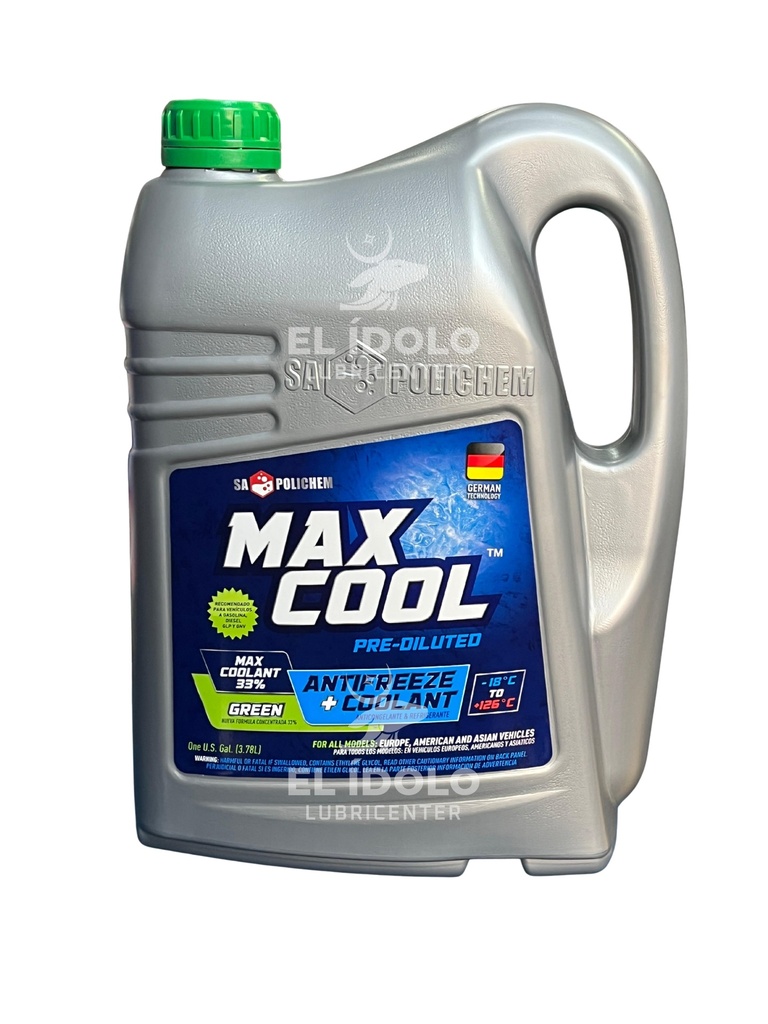 REFRIGERANTE VERDE 33% GALON 3.78 L 