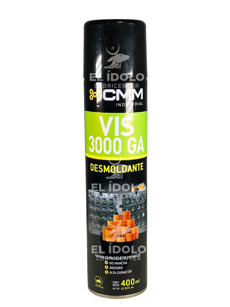 DESMOLDANTE VIS 3000 (GRADO ALIMENTICIO) 400 ml